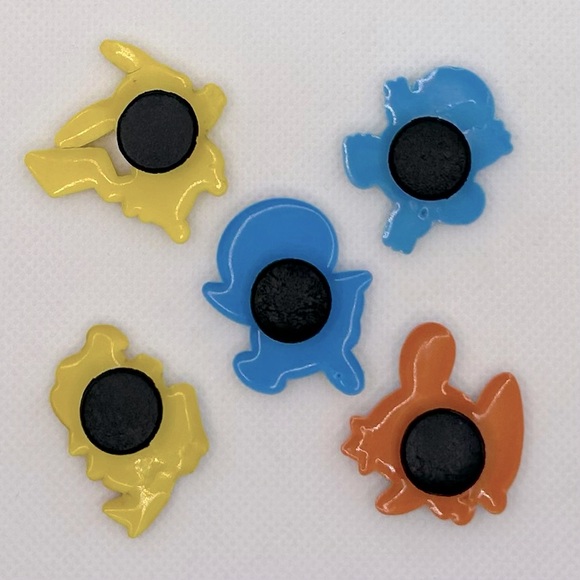 BOGO! Crocs Style Shoe Charms Jibbitz - POKEMON Pikachu + more 5 piece Set NEW - Picture 2 of 4